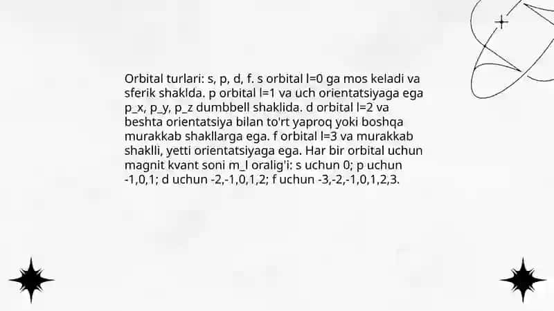 Atomlarning elektron tuzilishi 4