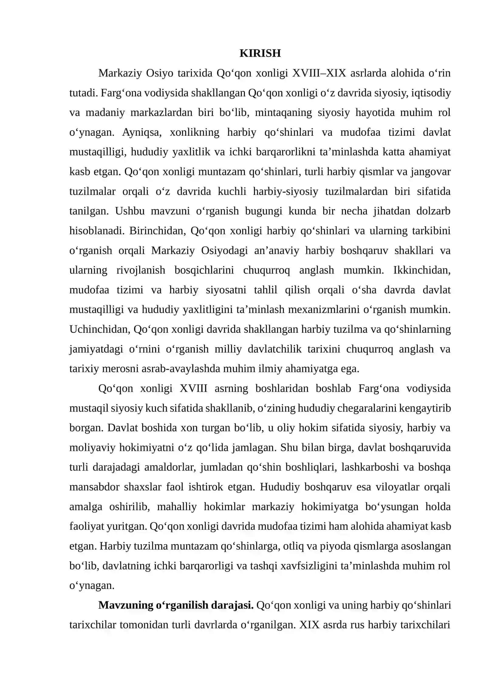 Qoʻqon xonligida harbiy qoʻshin va tarkibi 4