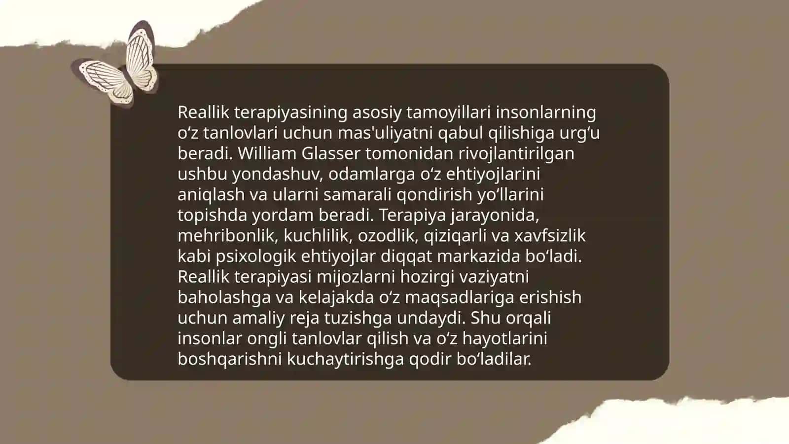 Reallik terapiyasi 4