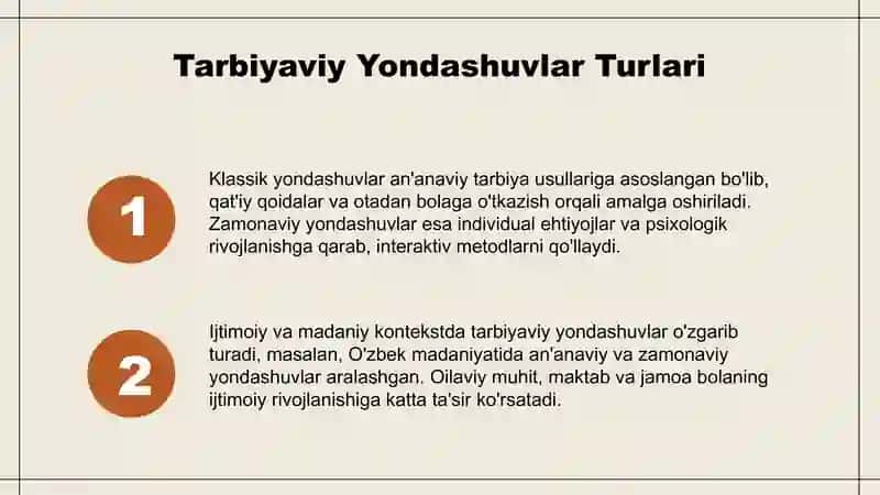 ZAMONAVIY JAMIYATDA OTA-ONANING BOLA IJTIMOIYLASHUVIDAGI TARBIYAVIY  YONDASHUVI 4
