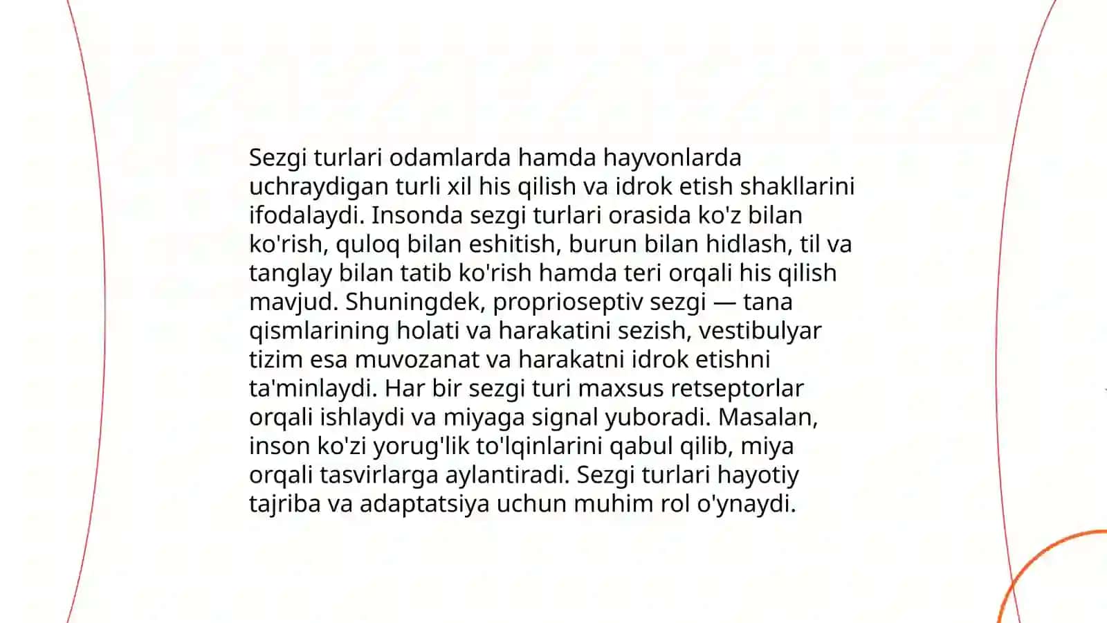 Sezgi haqida va uning nerv-fizalagik asoslari 4
