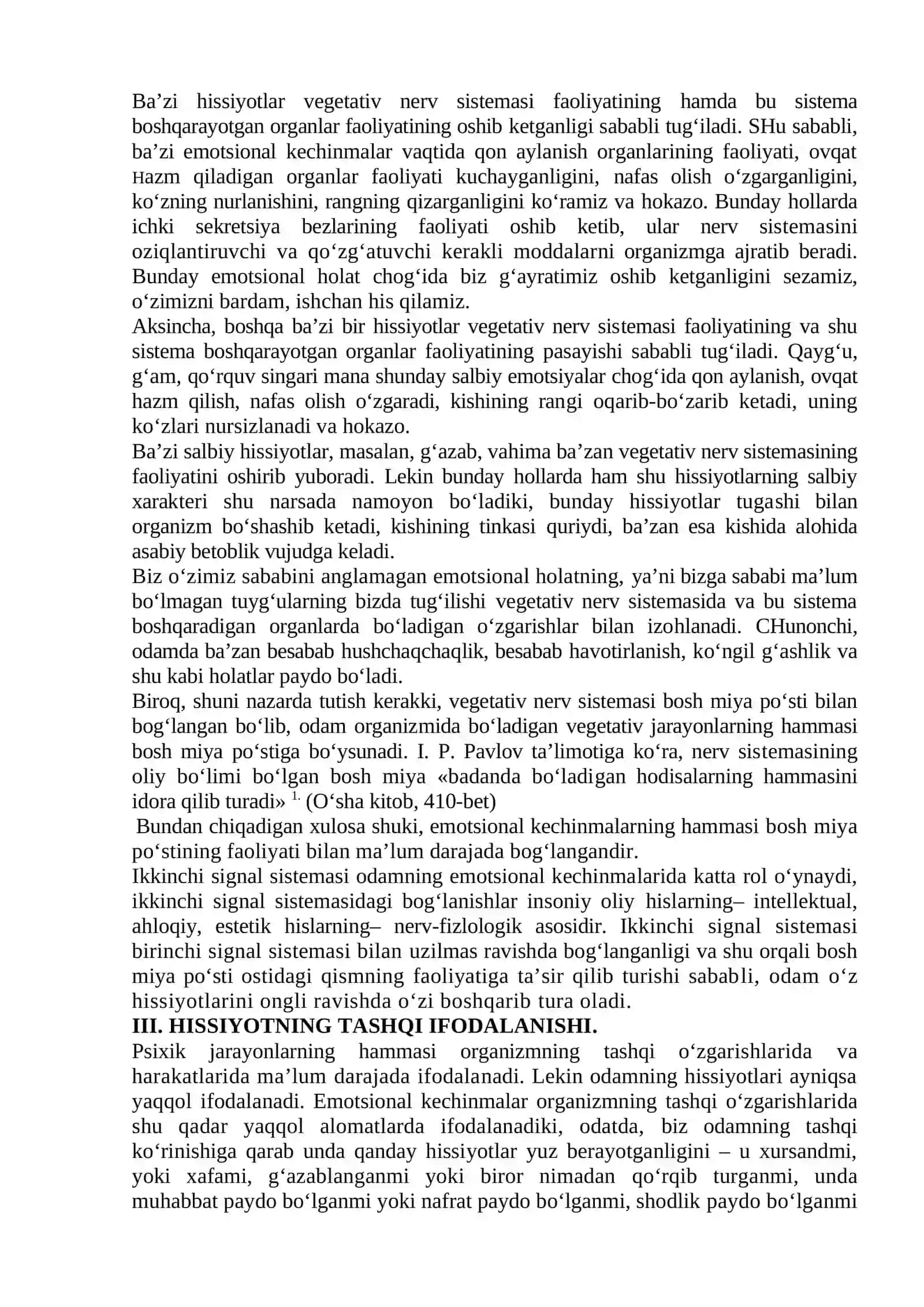 HISSIYOT. (EMOTSIYALAR) 4