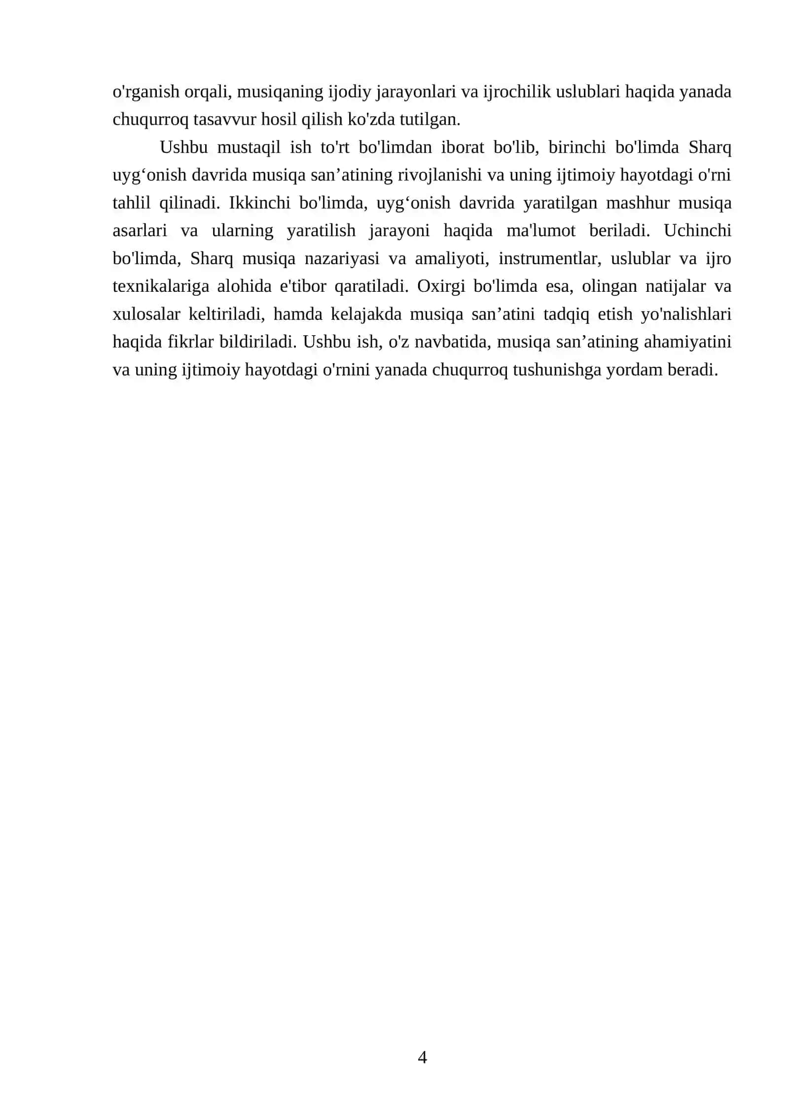 Sharq uygʻonish davrida musiqa tarixi 4