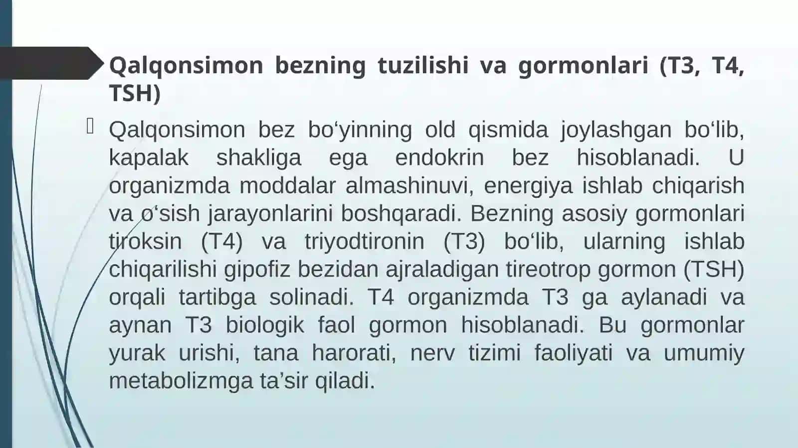 Qalqonsimonbez faoliyati 4