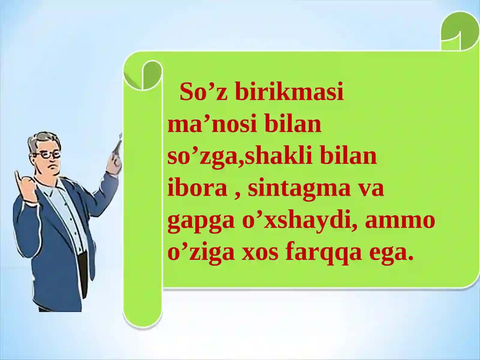 So’z birikmasining turlari va farzi 4