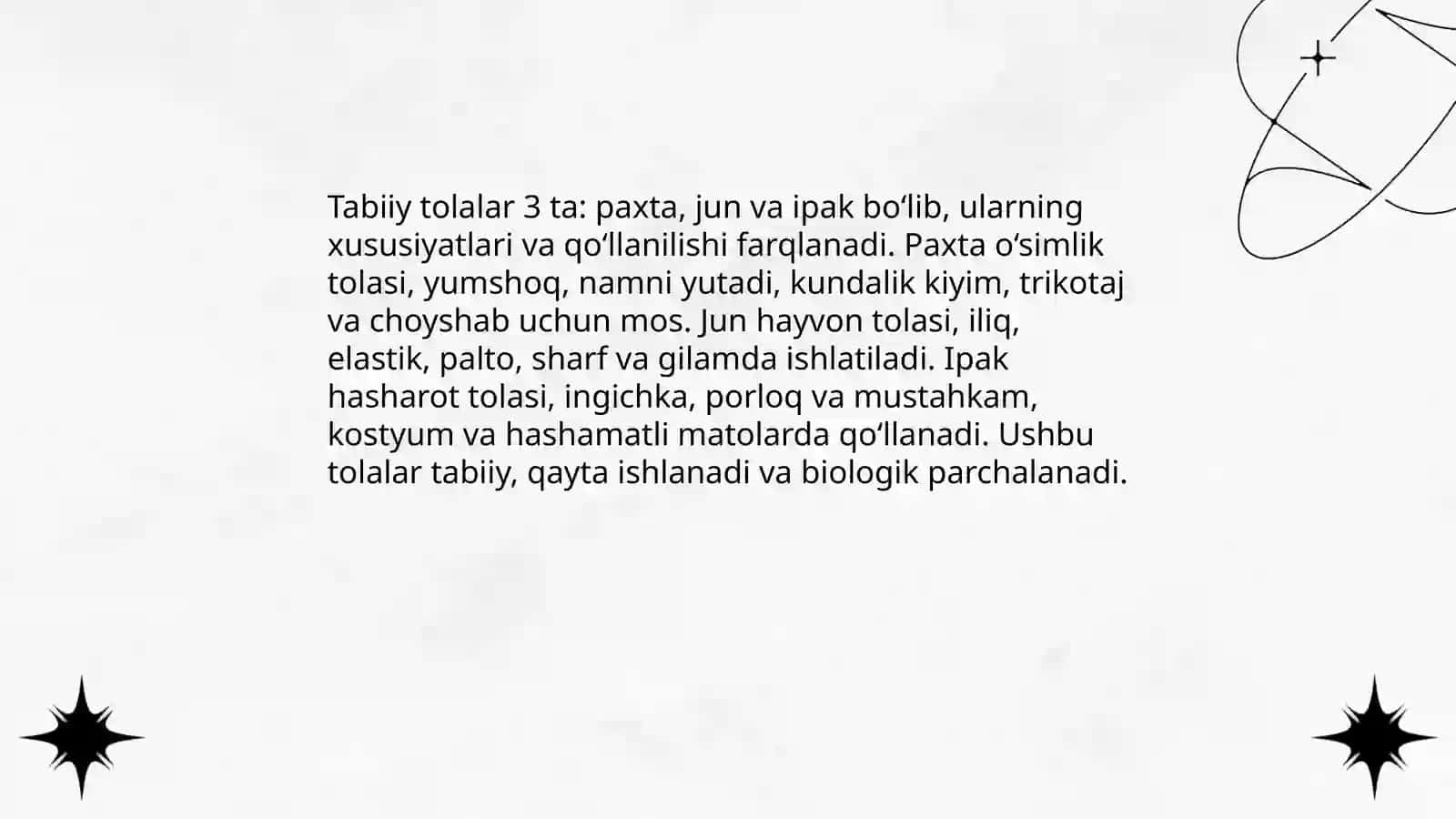 Yengil sanoat 8 sinf 4
