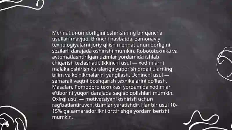 Boshqaruv mehnatini tashkil qilish 4