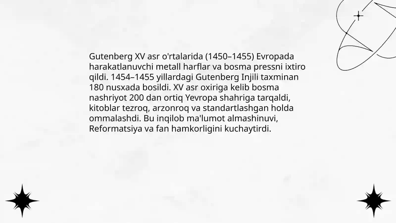Dunyo noshirlik tizimi tarixi 4