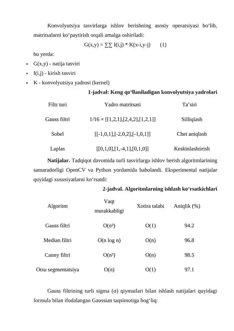 Tasvirlarga ishlov berishning bazis algoritmlari 4