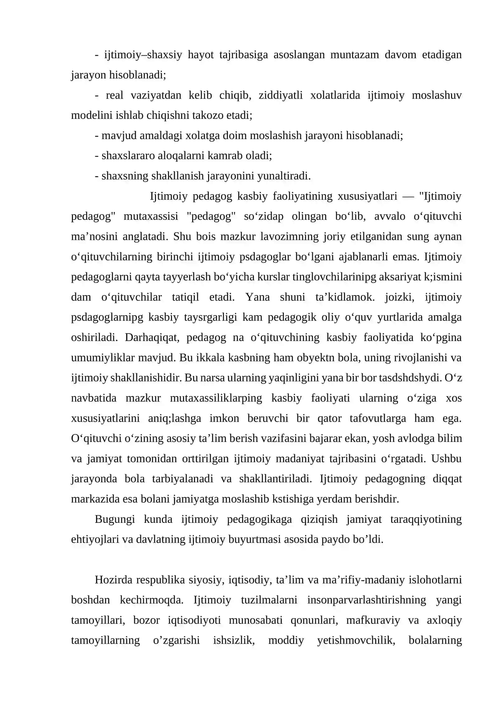 Ijtimoiy Pedagogika Faoliyat 4