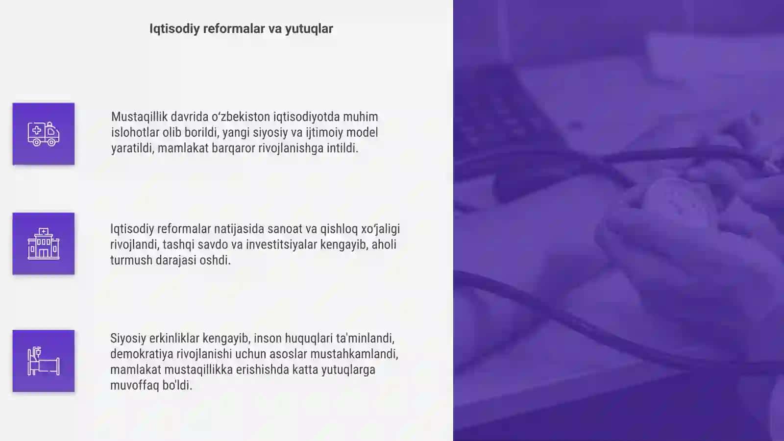 Mustaqillik davrida o'zbekistondagi ijtimoiy iqtisodiy siyosiy ahvol 4