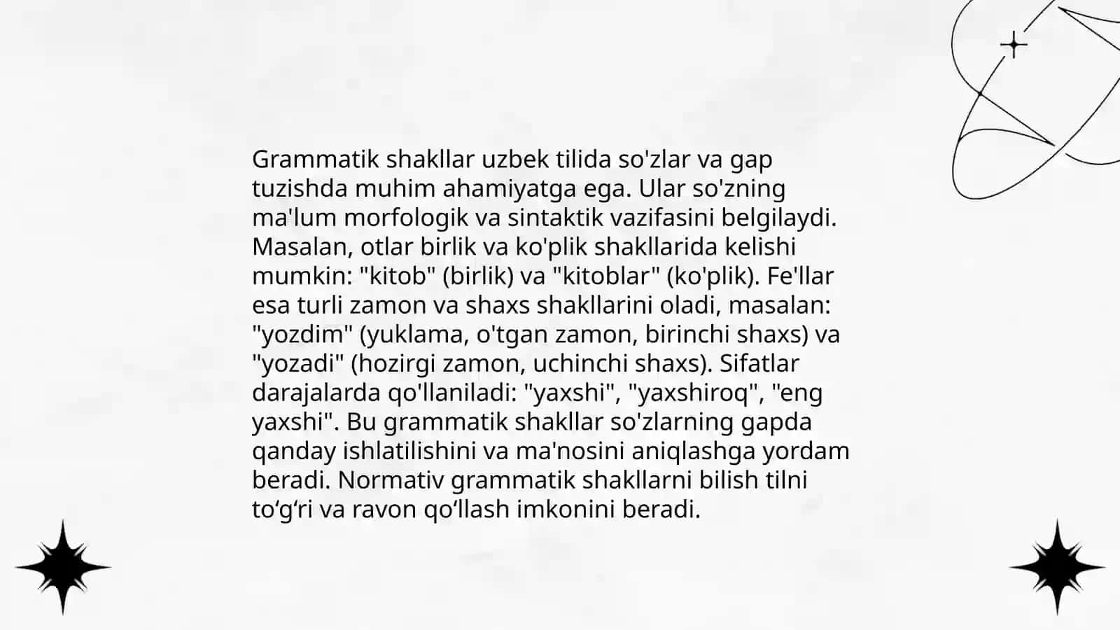 Grammatik ma'no 4