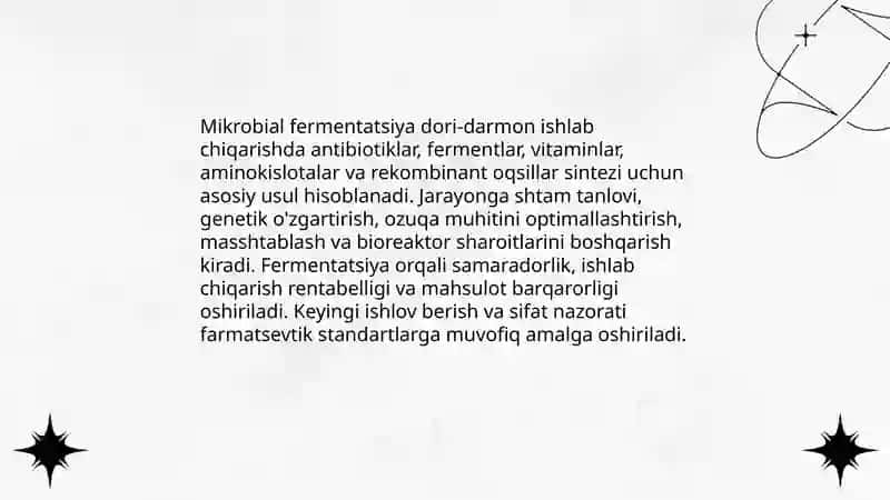 Farmaseftik biotexnologik mikrobiologiyadagi o'rni 4