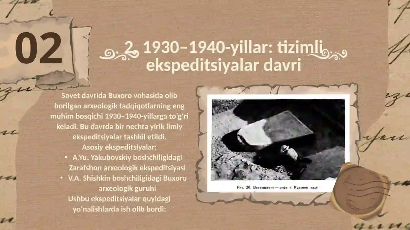 Sovet davrida Buxoro vohasida olib borilgan arxeologik dalat tadqiqotlari 4