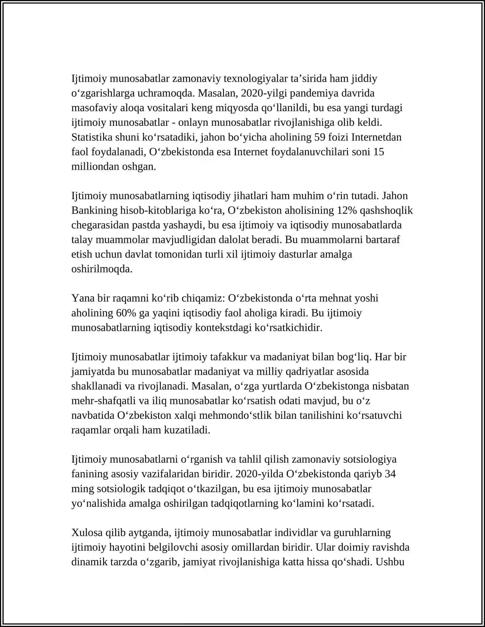 IJTIMOIY MUNOSABATLAR TUSHUNCHASI 4