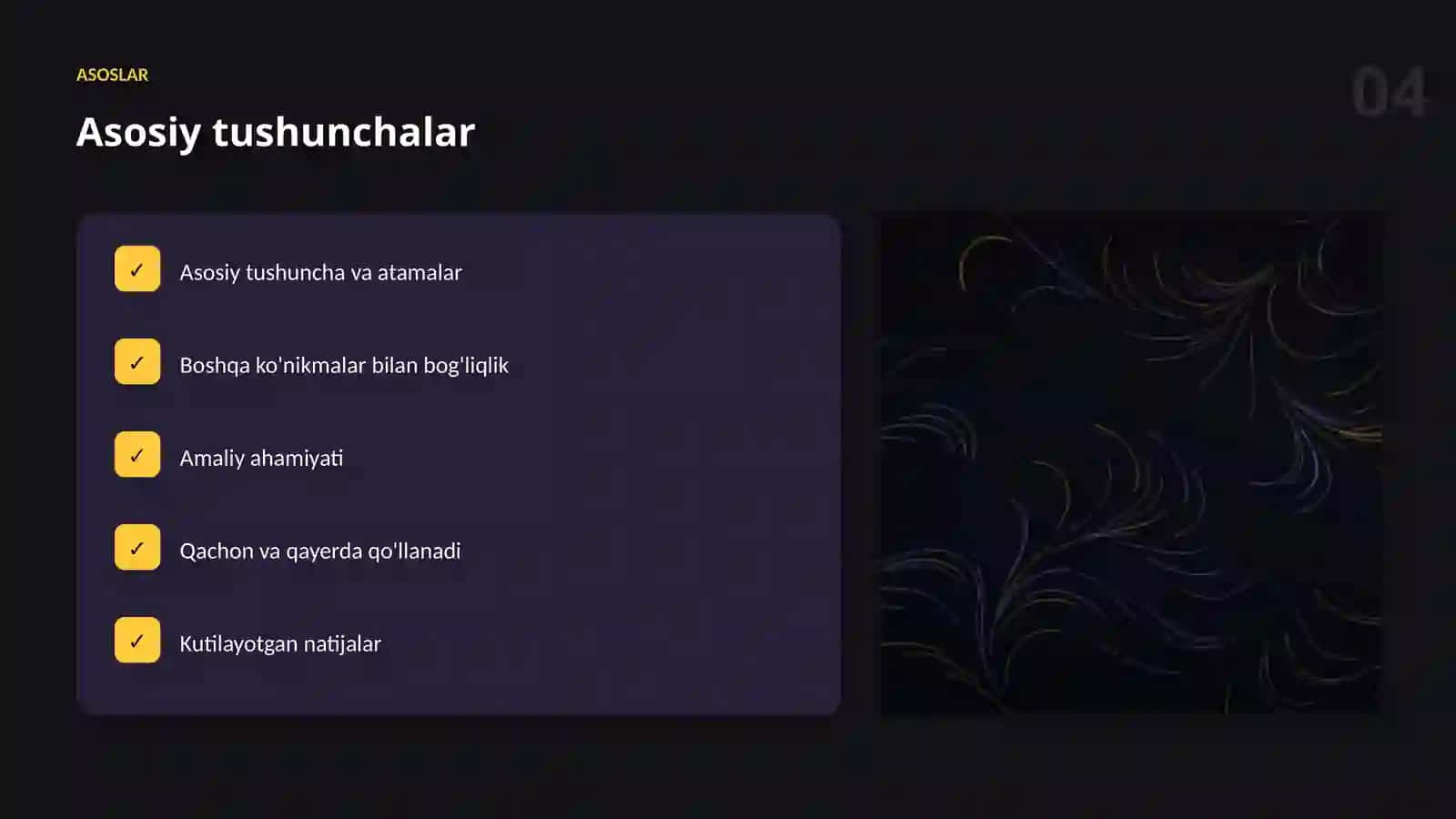 Xotira optimizatsiyasi 4