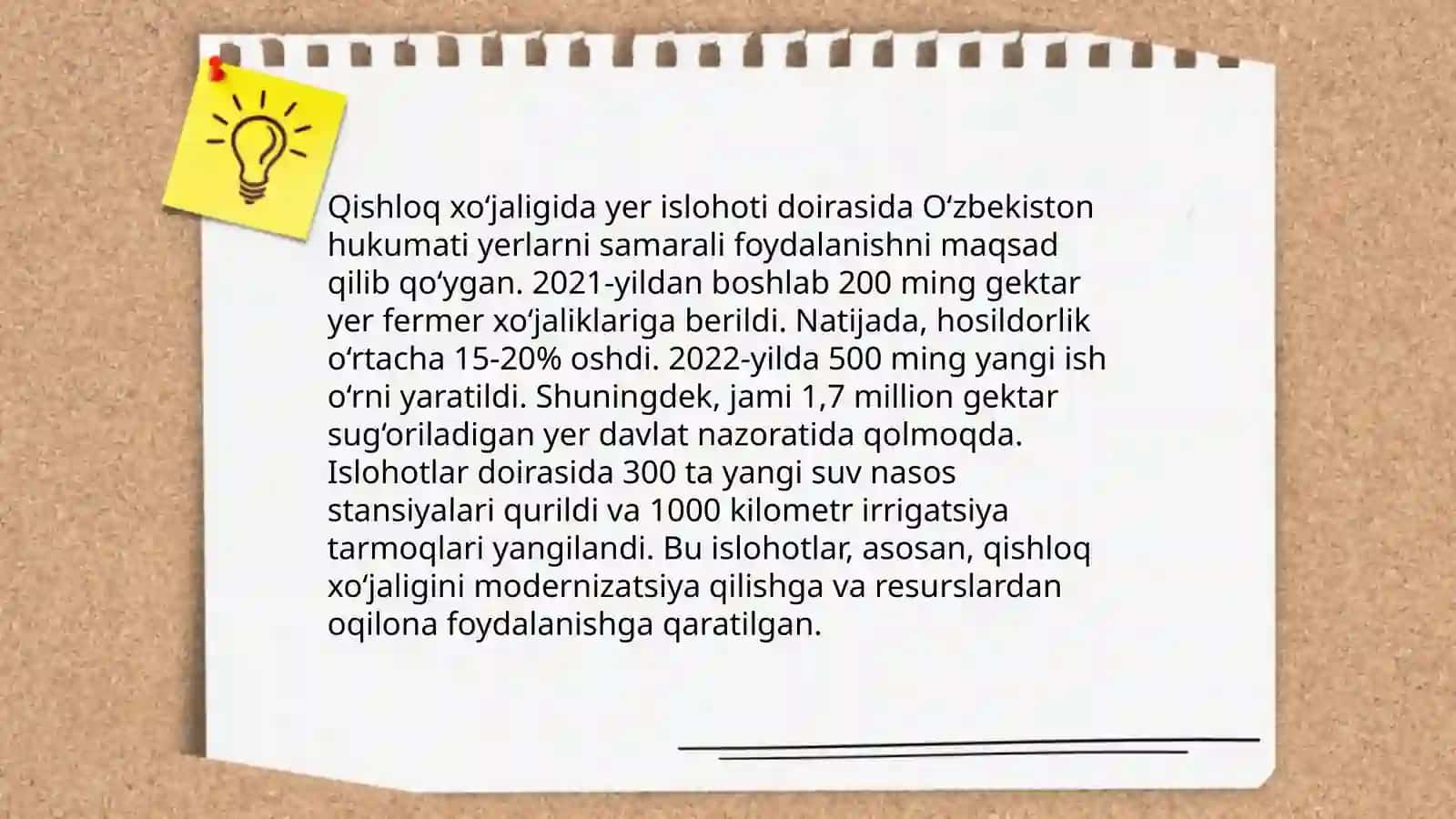 Mustaqilik yillarda qishloq xo'jaligi 4