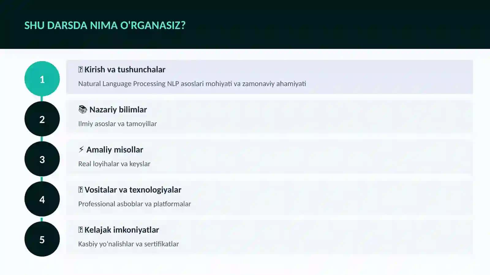 Natural Language Processing NLP asoslari 4