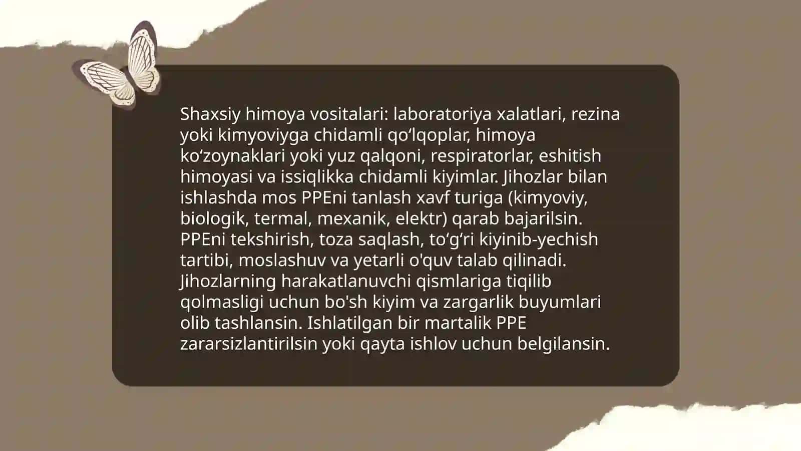 Laboratoriya jihozlari va ular bilan ishlash qoidalari by Ibrohimjonova Ziyoda 4