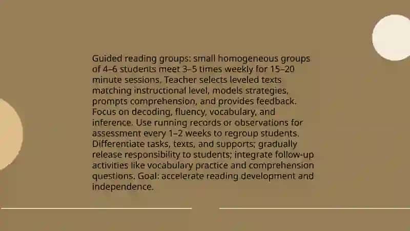 Classroom techniques and activities for reading 4