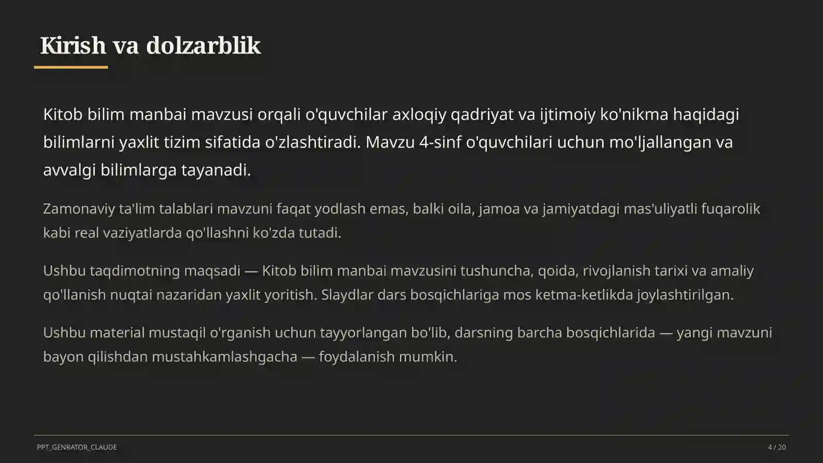 Kitob bilim manbai (4-sinf) 4