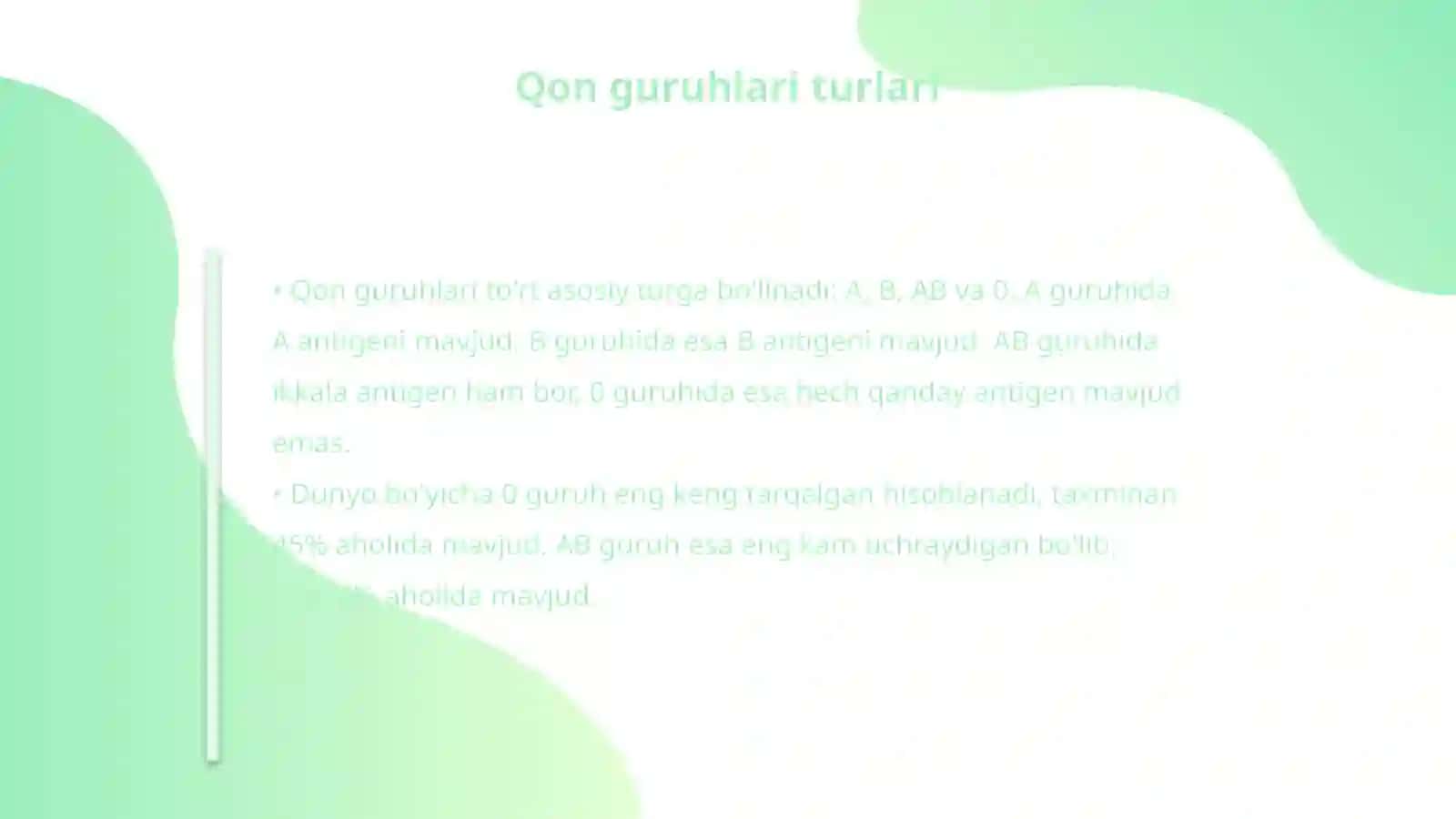 Qon guruhlari va rezuz omil 4