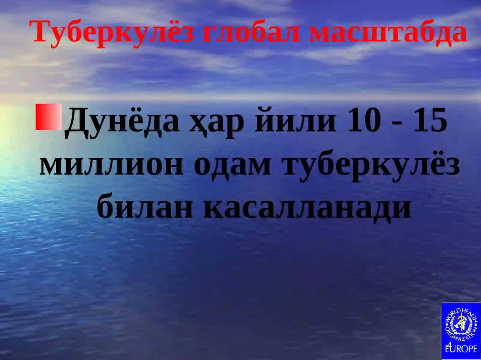 Туберкулёз эпидемиологияси, патогенези ва иммунитет феноменлари 4