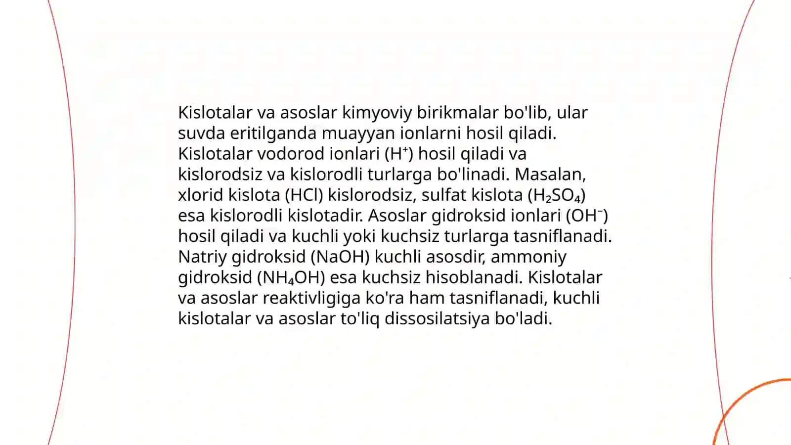 Kislota-asosli muvozanat. Bufer sistemalar 4