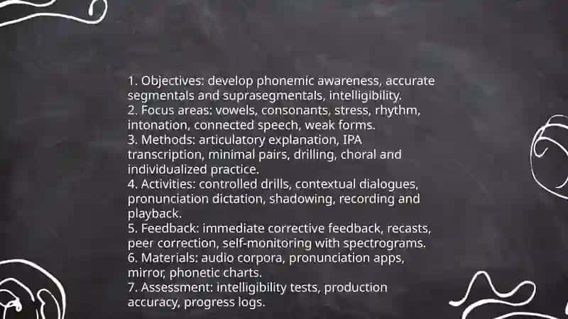 Teaching language system elements 4
