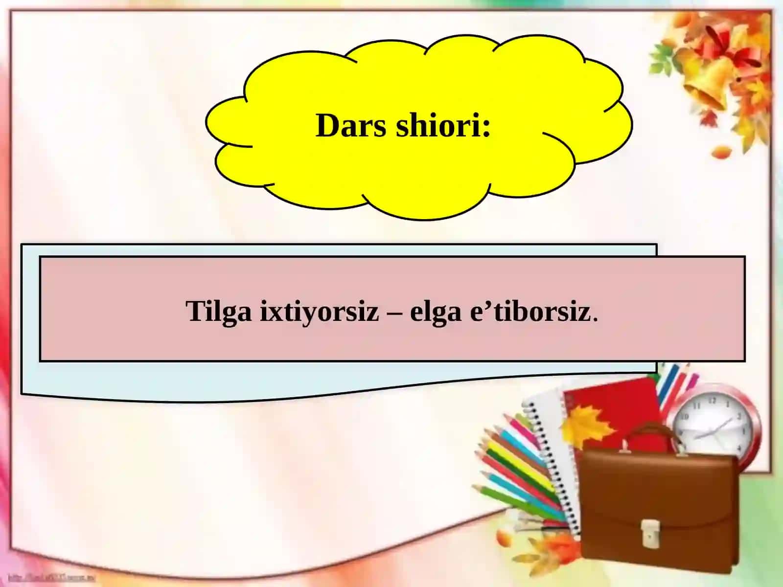 2-sinf ona tili fanidan “Bo’g’in va uning ahamiyati “ 4