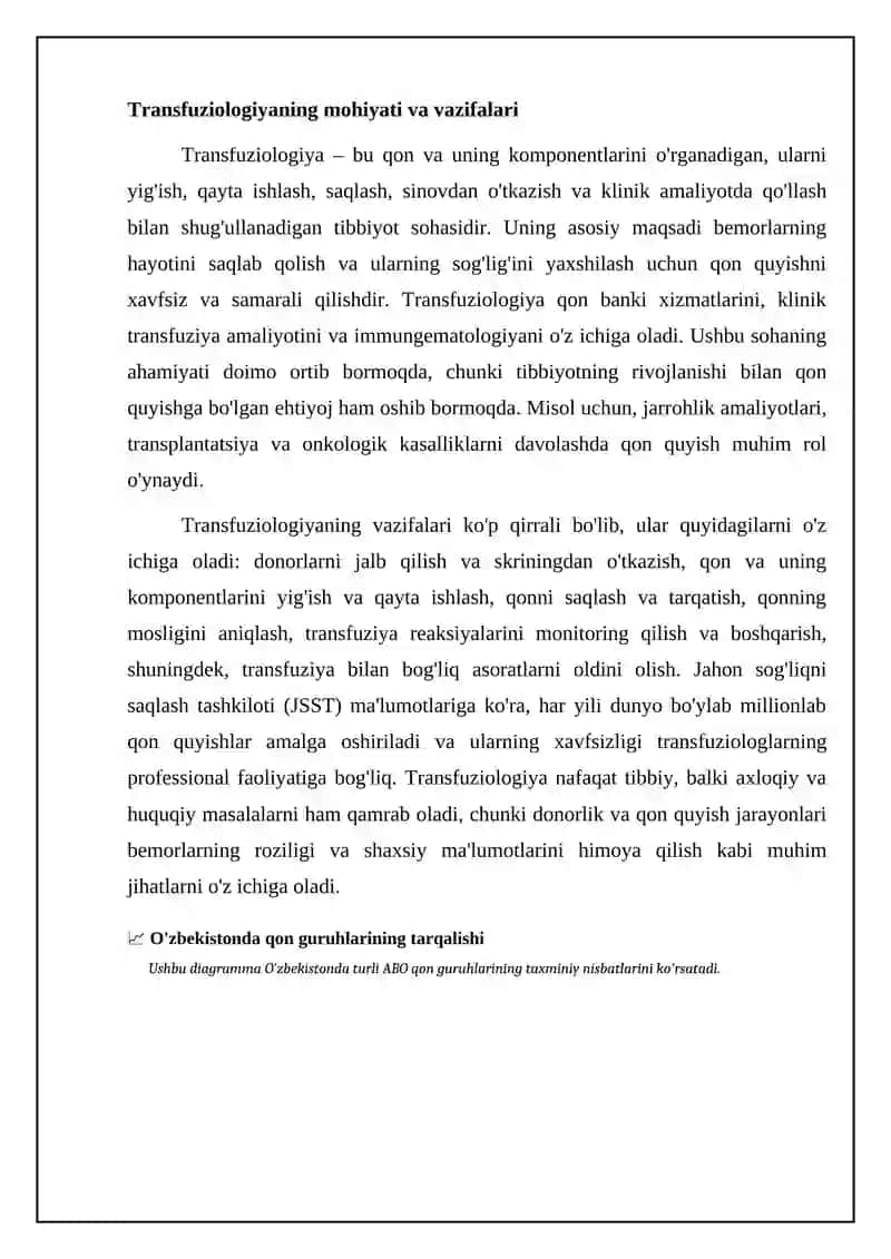 Transfuziologiyaga kirish va donorlik asoslari 4