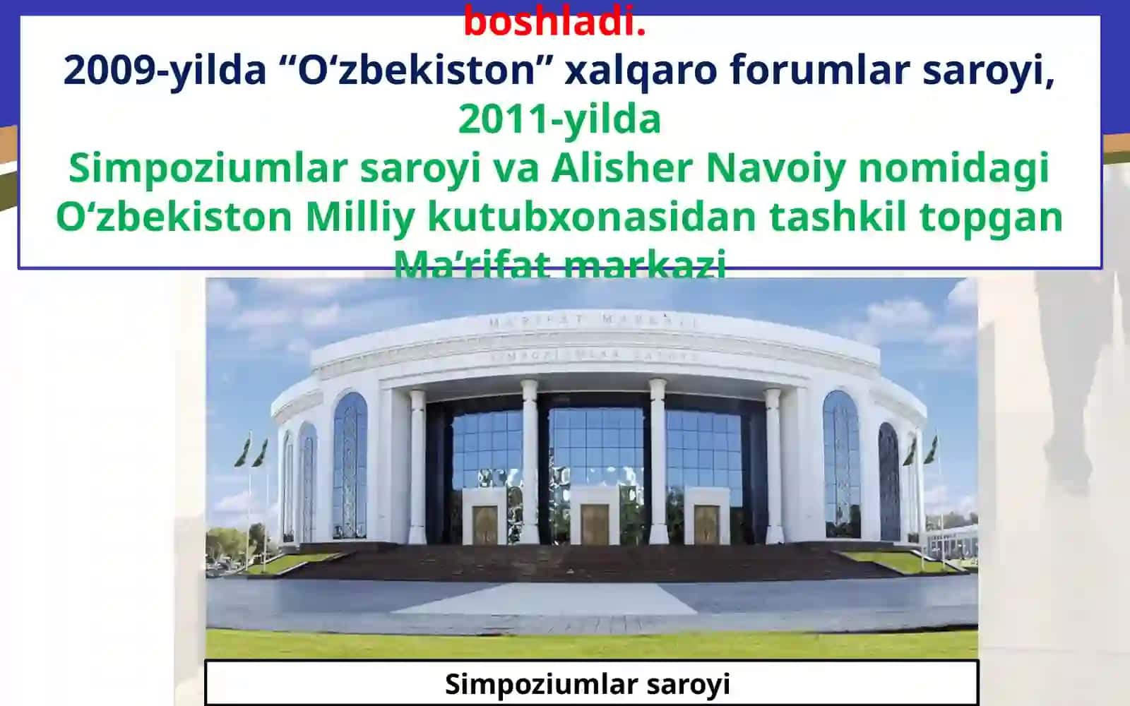 O‘zbekistonda madaniyat va san’at 4