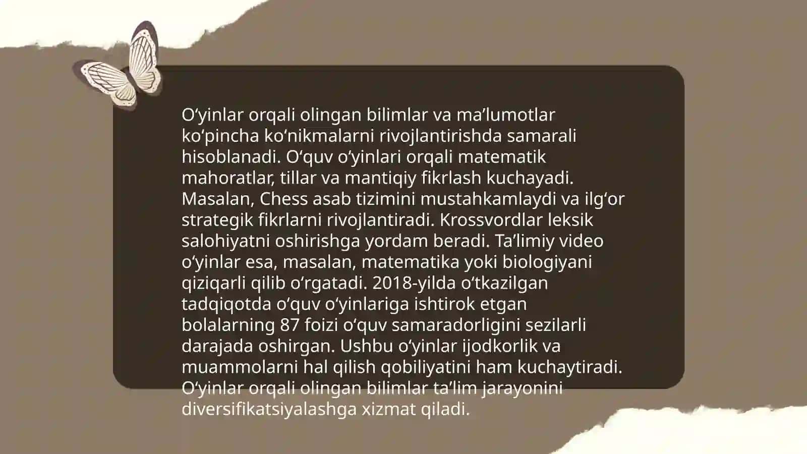 Virtual oʻyinlarning yoshlar tafakkuriga taʼsiri 4