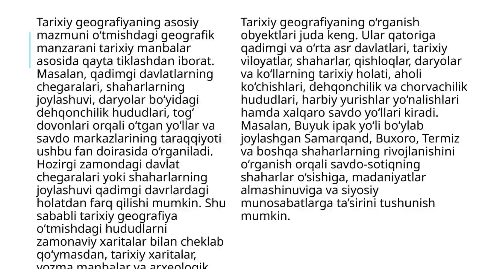 tarixiy geografiyaning maqsadi va vazifalari 4
