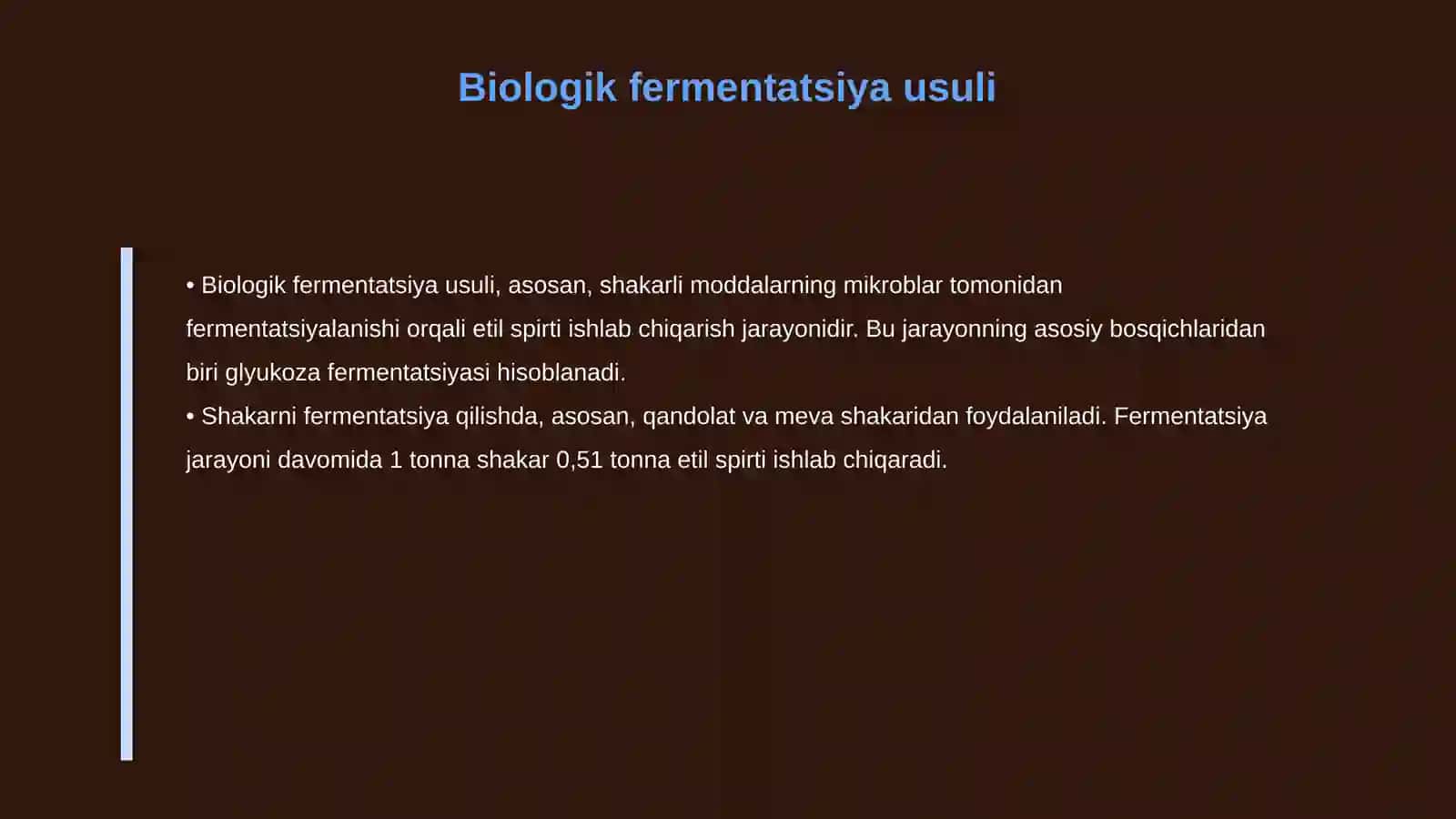 Etil spirti ishlab chiqarish usullari 4