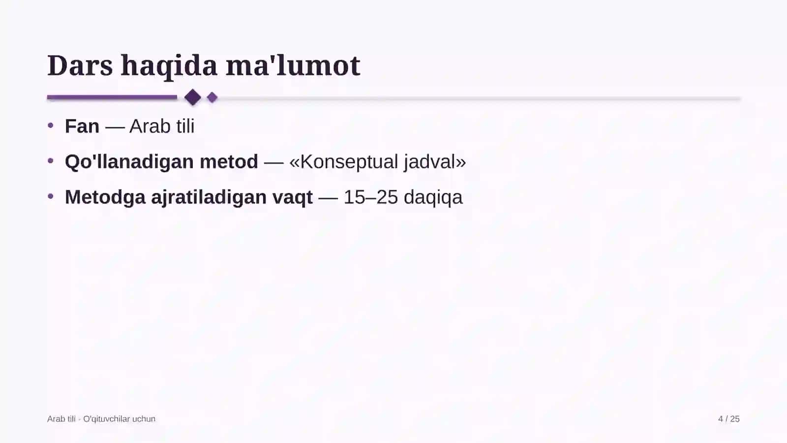 arab tili darslarida konseptual jadval metodidan foydalanish 4750 4