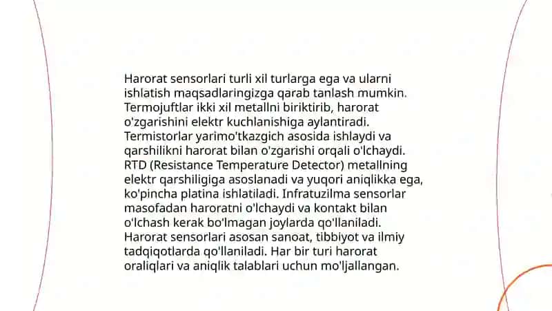 Harorat sensorlari 4