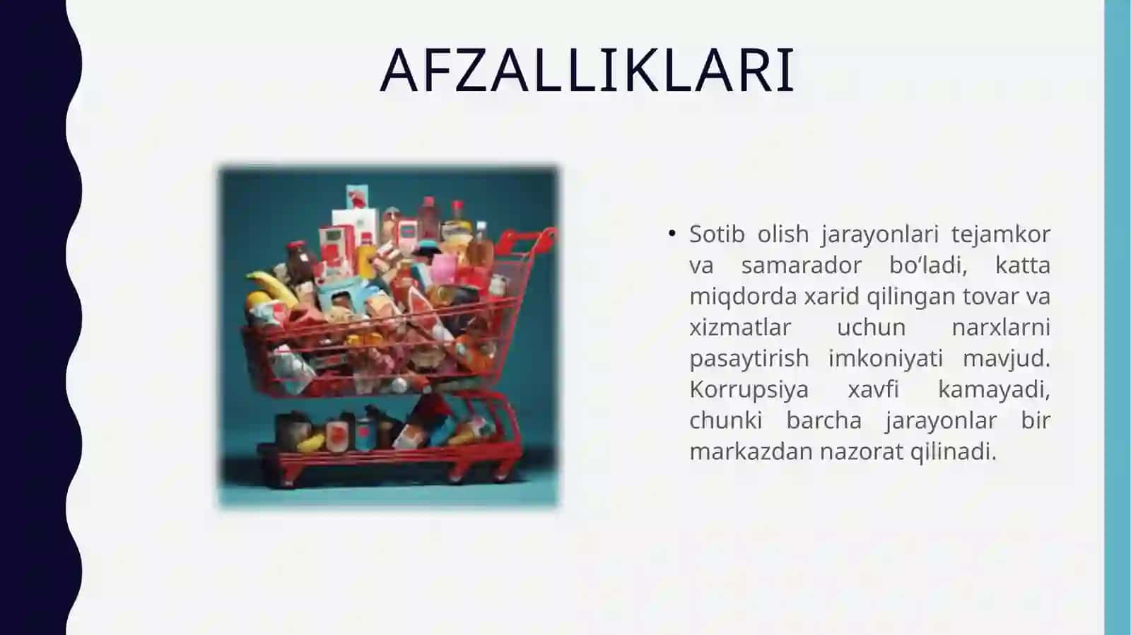 Davlat xaridlarini tashkilotish modellari 4