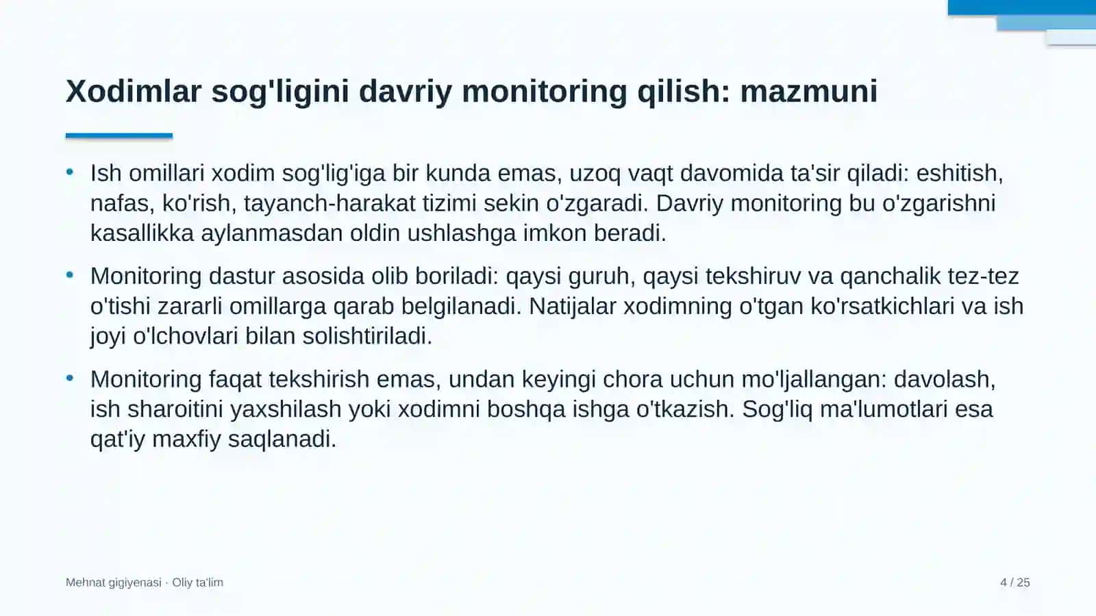 Atom energetikasida xodimlar sog'lig'ini davriy monitoring qilish 4