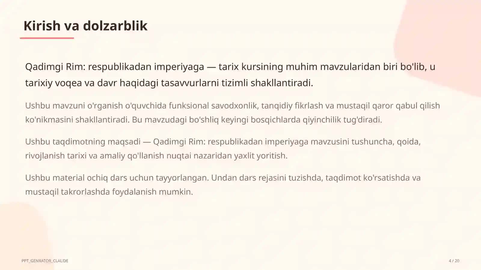 Qadimgi Rim: respublikadan imperiyaga (6-sinf) 4