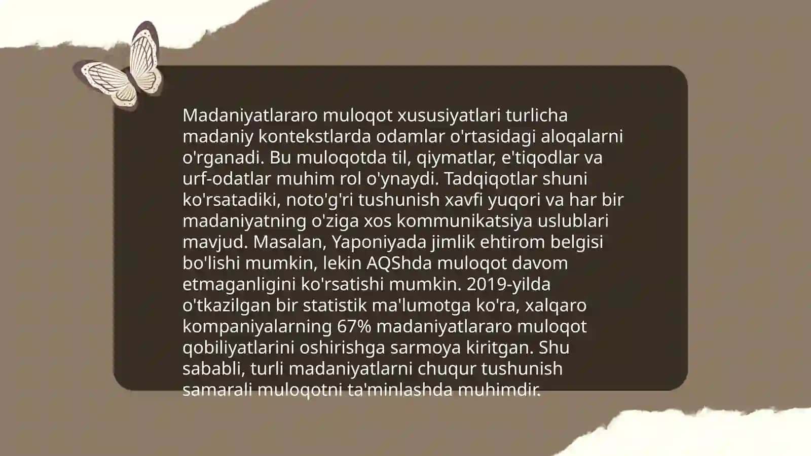 Millatlararo munosabatlarni rivojlantirishning madaniy va ma'naviy omillari 4