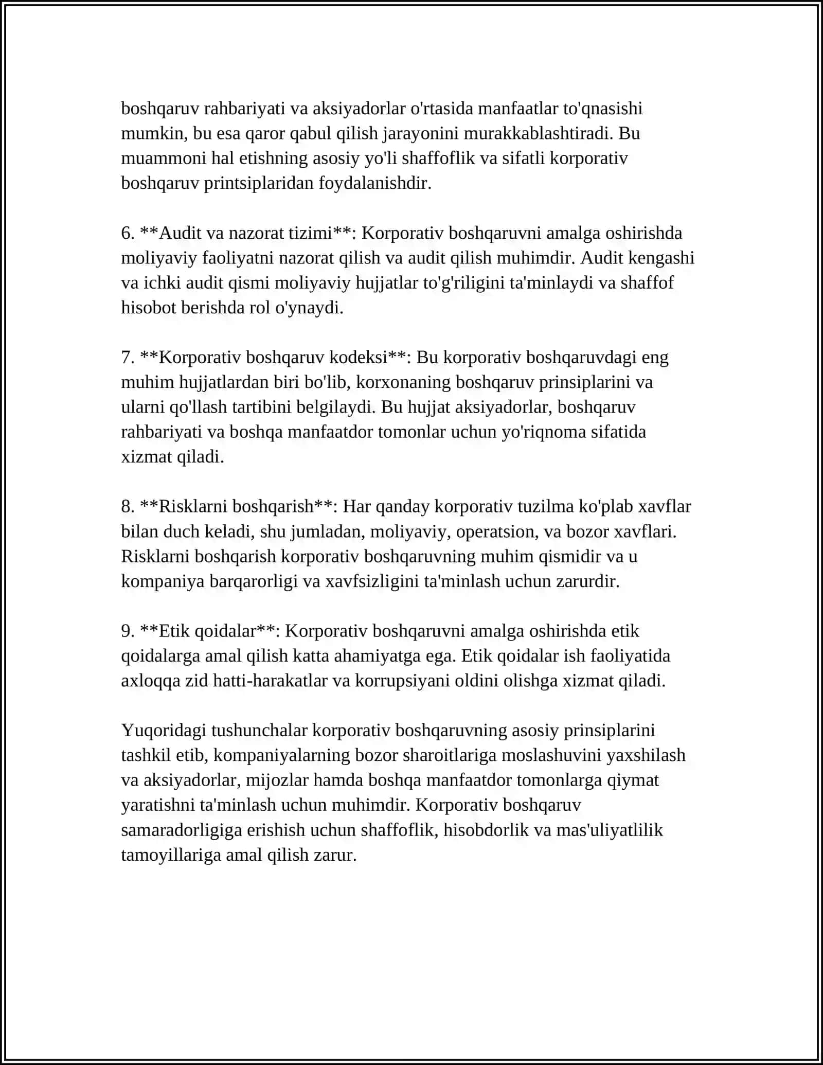 KORPORATIV BOSHQARUV NAZARIYASI 4