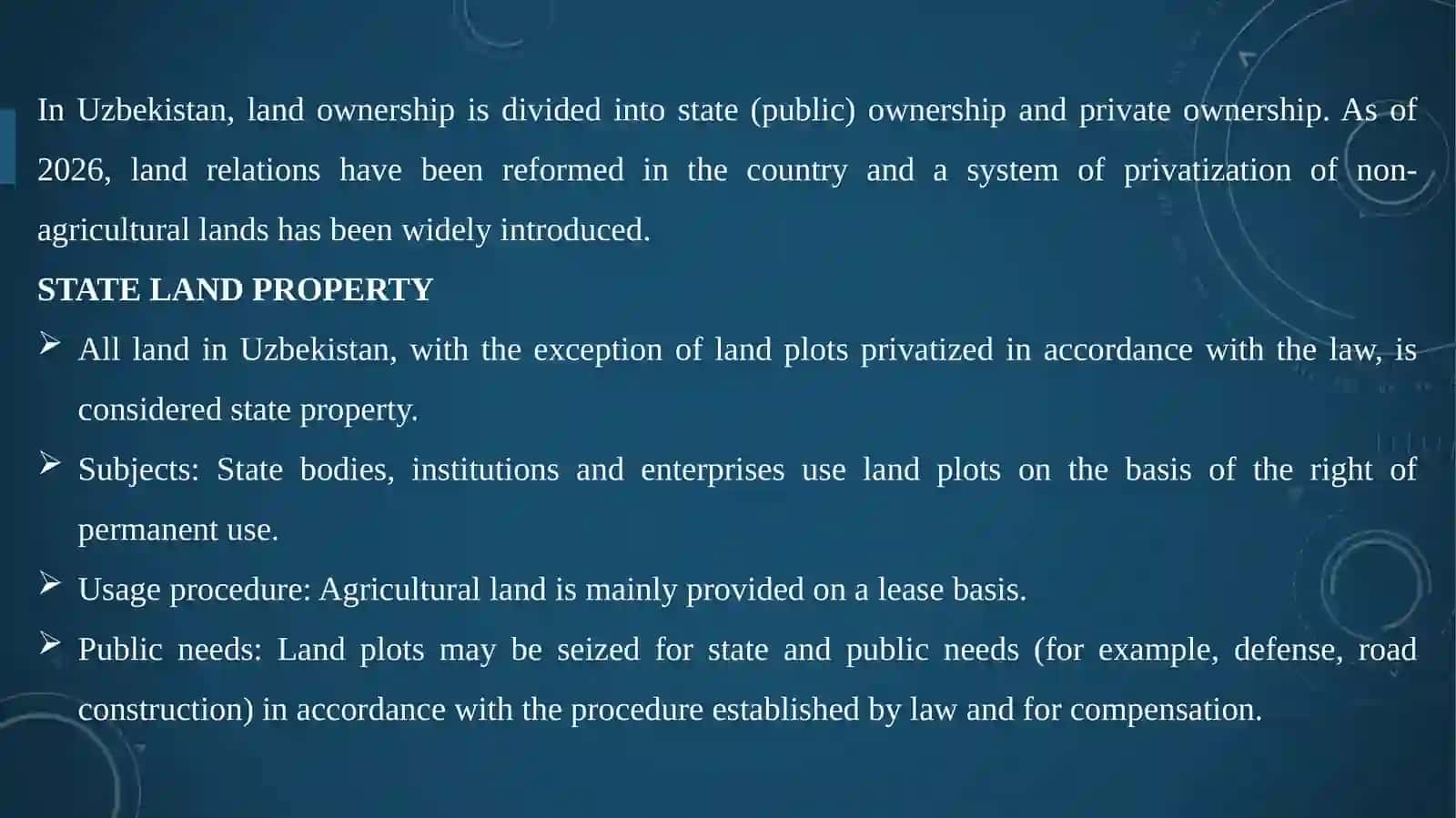 PUBLIC VS. PRIVATE LAND OWNERSHIP. 4