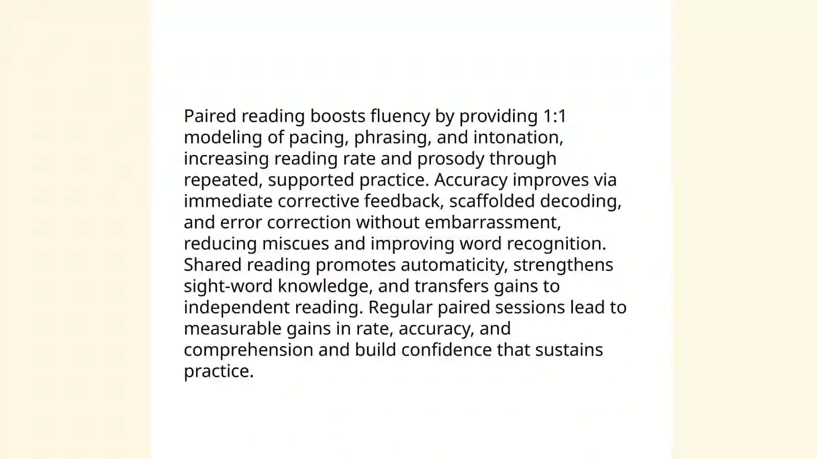 Teaching paired reading 4