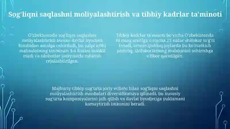 O'zbekiston Respublikasi sog'liqni saqlash tizimi-islohot yo'lida 4