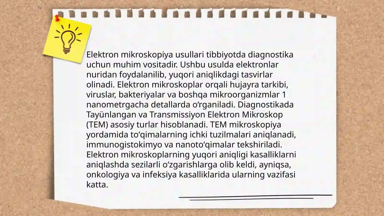 Elektron mikroskopiya usullarining tibbiyotdagi ahamiyati 4