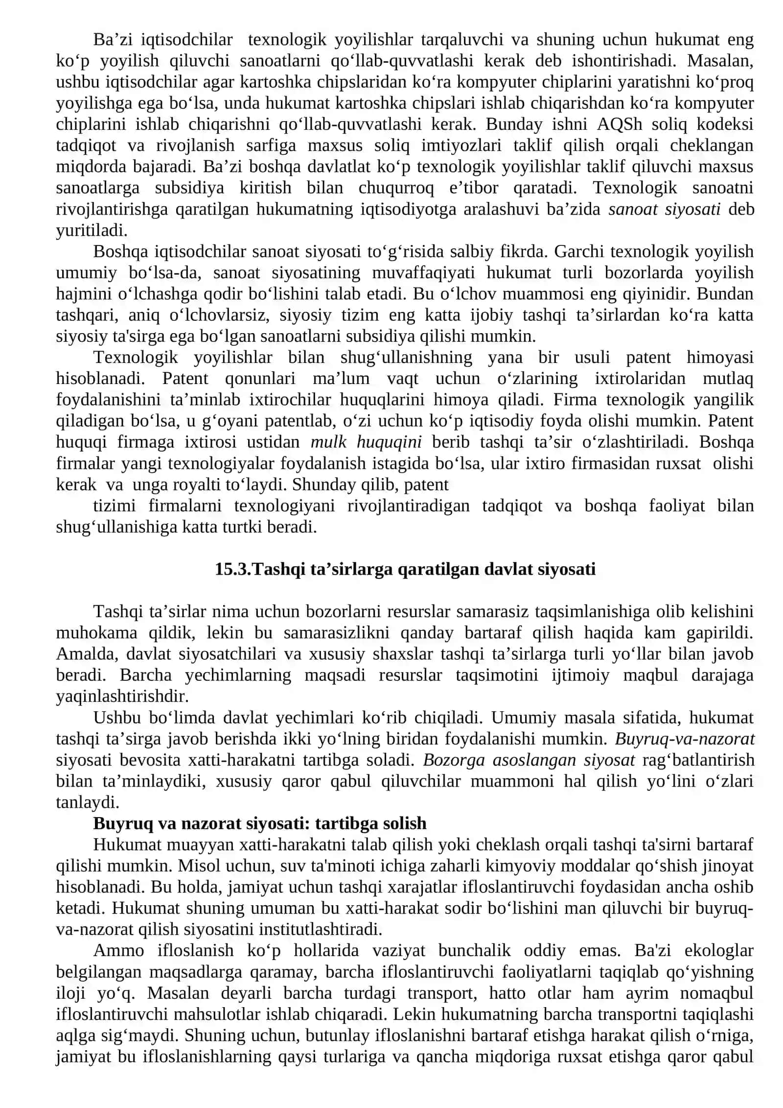 TASHQI TA`SIRLAR VA DAVLAT SIYOSATI 4