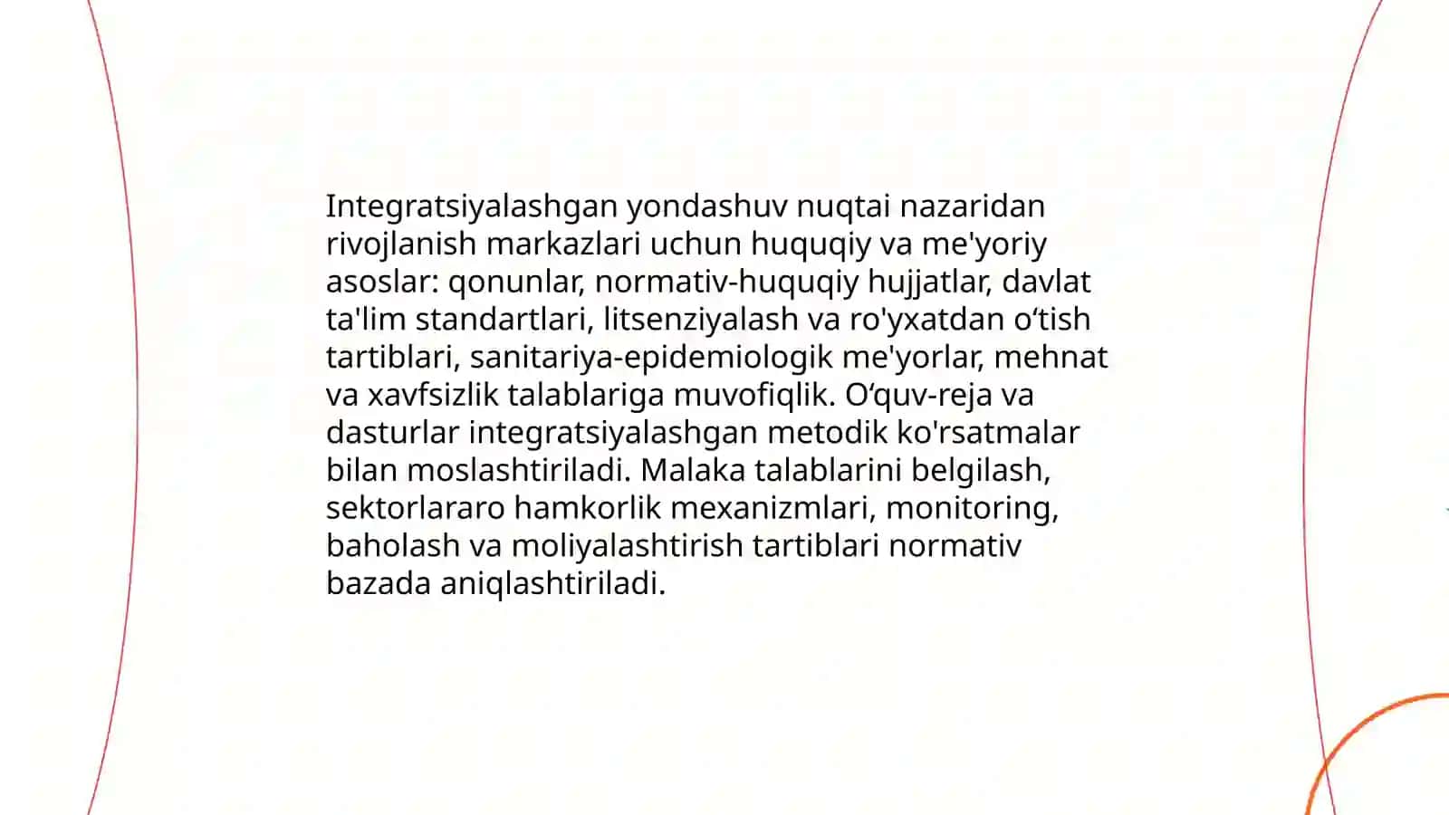 Maktabgacha ta‘lim tashkilotlarda rivojlanish markazlari tashkil etishga integratsiyalashgan yondashuv 4