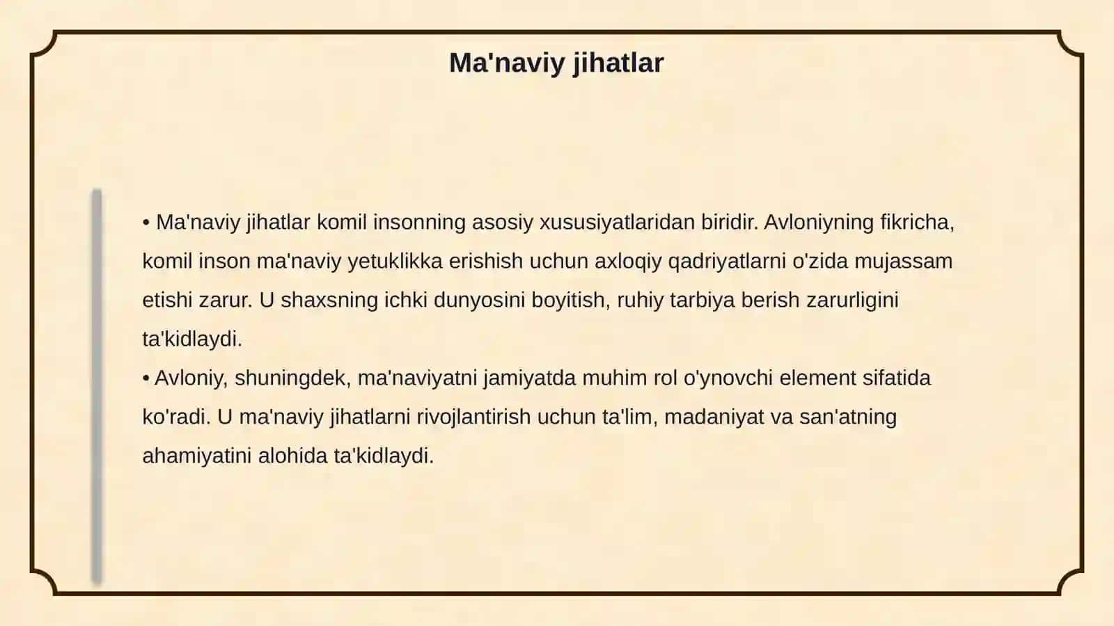 Abdulla Avloniyning komil inson haqidagi qarashlari 4