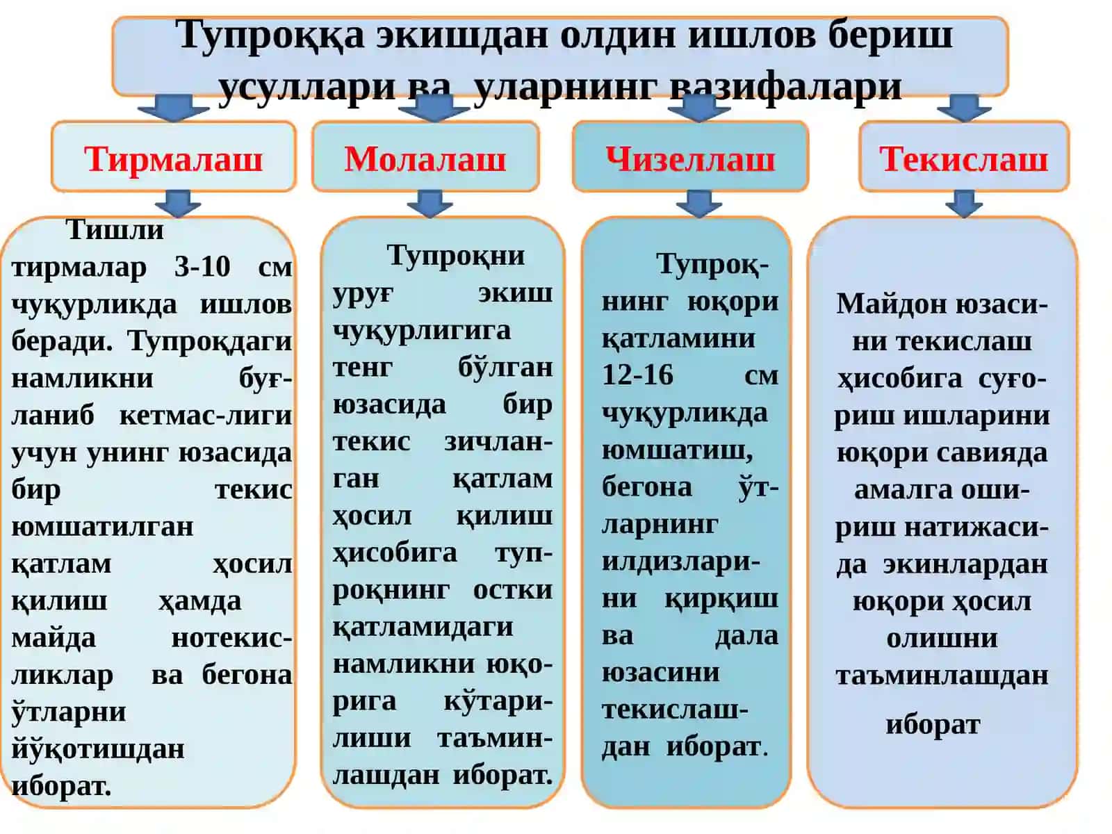 Тупроққа экиш олдидан ишловбериш 4